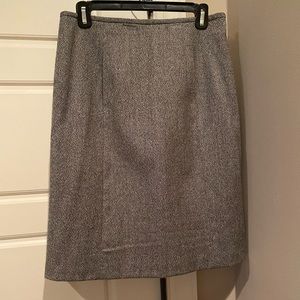 Midi skirt gray